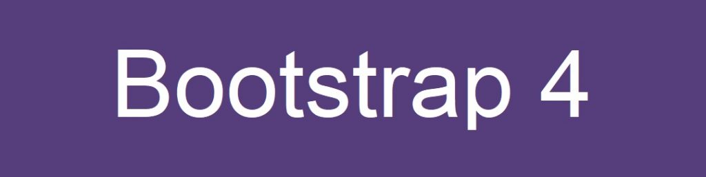 Bootstrap JS and CSS framework