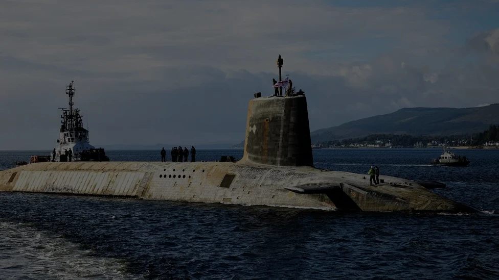 Vanguard class nuclear submarine